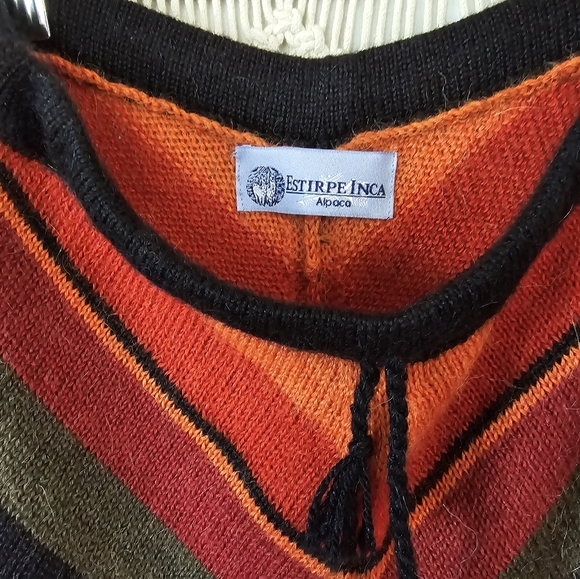 Genuine Handmade Alpaca Wool A-Line Midi Skirt - Picture 4 of 5